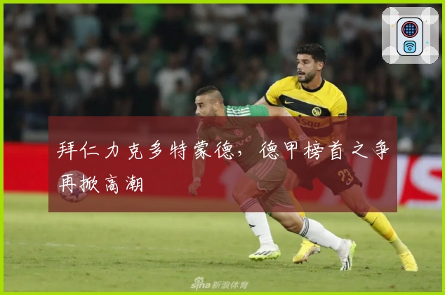 拜仁力克多特蒙德，德甲榜首之争再掀高潮